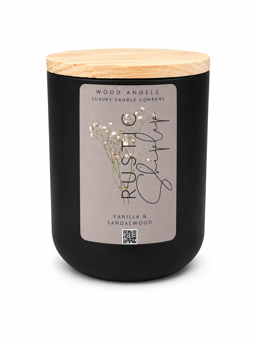 Rustic Shiplap Candle
