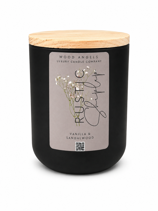 Rustic Shiplap Candle