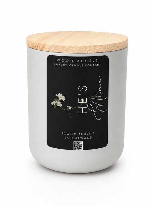 He's Mine Candle