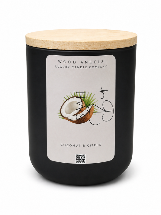 Tiki bar Candle