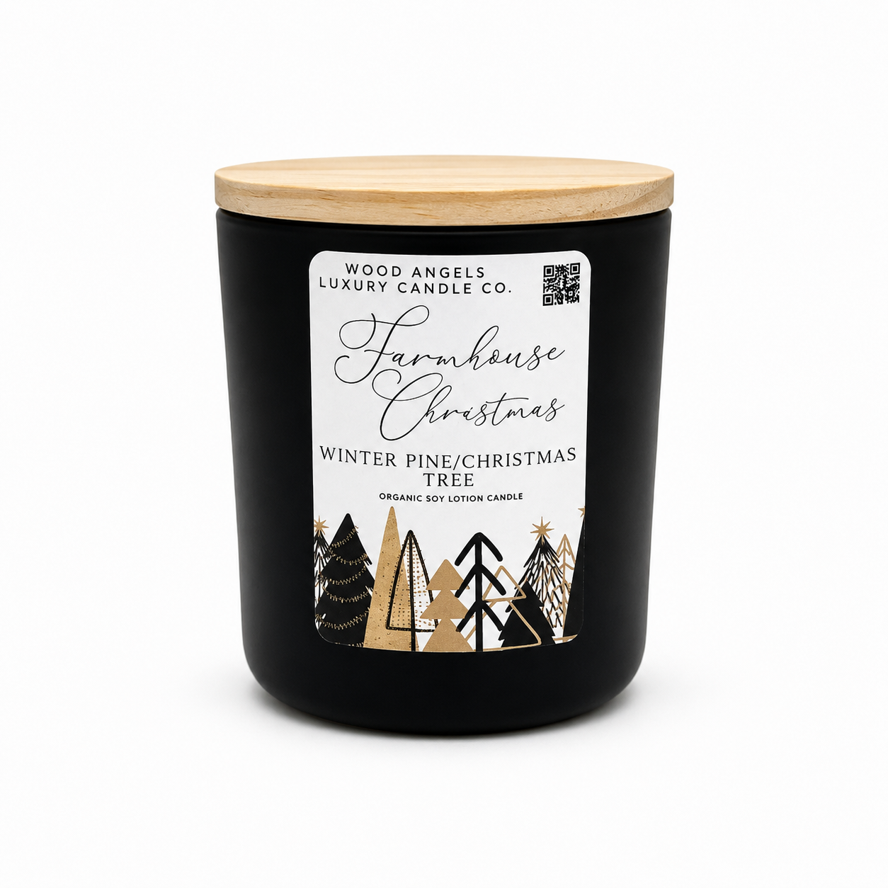 Farmhouse Christmas Candle