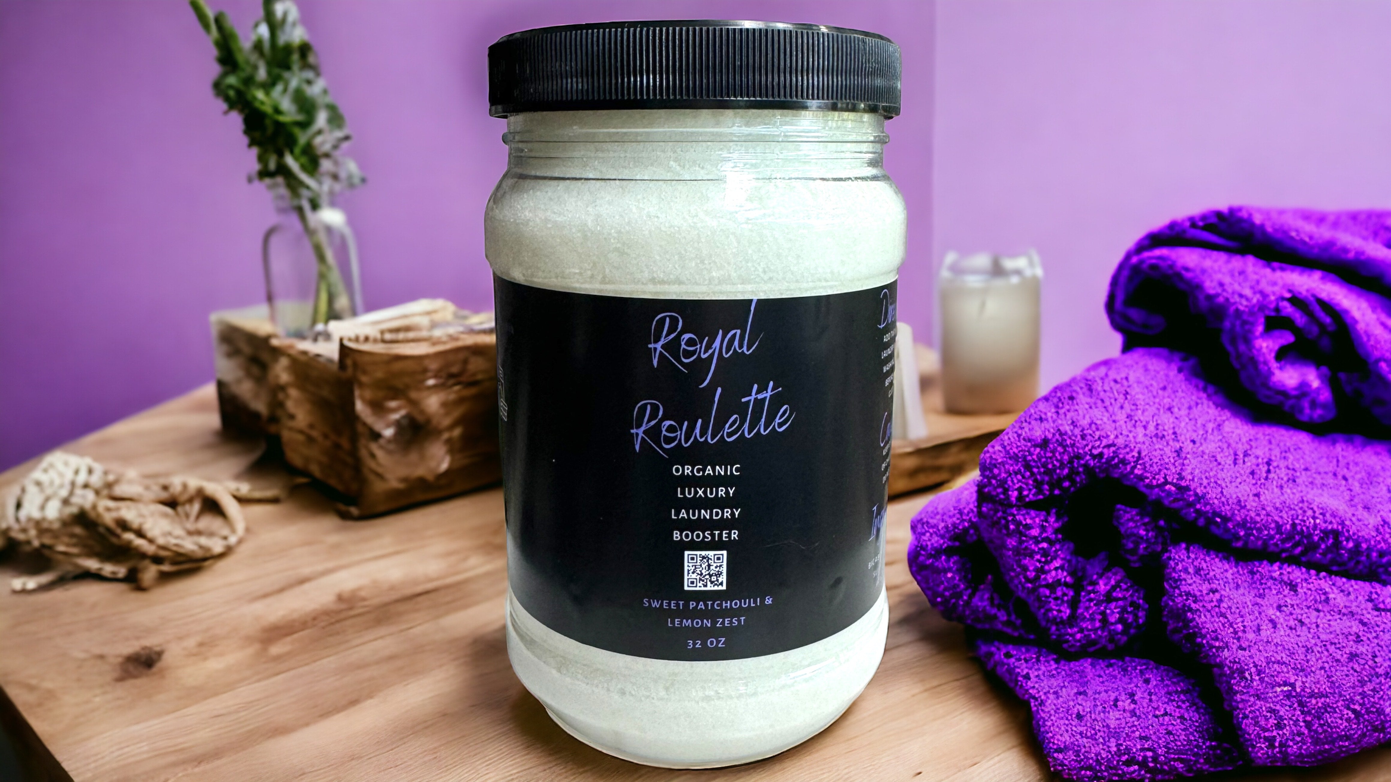 Royal Roulette Laundry booster – Wood Angel's Luxury Candle Company